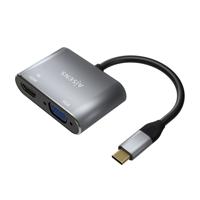 Adapter HDMI naar VGA Aisens A109-0627 Grijs 15 cm - thumbnail