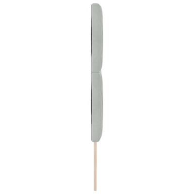 Hoofdbord Wandgemonteerd Geometrisch Lichtgrijs 144 cm Fluweel