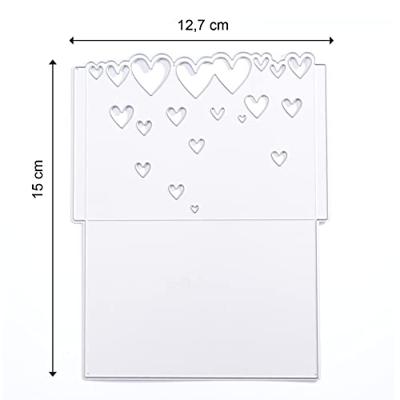 Mundart Stempel • snijmal verpakking met hart