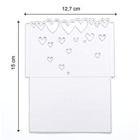 Mundart Stempel • snijmal verpakking met hart - thumbnail