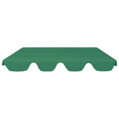 Vervangingsluifel voor schommelbank 150/130x105/70 cm groen