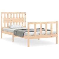 Bedframe zonder matras massief grenenhout 100x200 cm - thumbnail