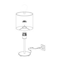 Eglo SchemerlampjePasteri wit - 95725 - thumbnail