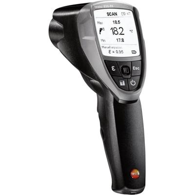 testo 835-T1 Infrarood-thermometer Optiek 50:1 -30 - +650 °C Contactmeting testo 835-T1 Infrarood-thermometer Optiek 50:1 -30 - +650 °C Contactmeting