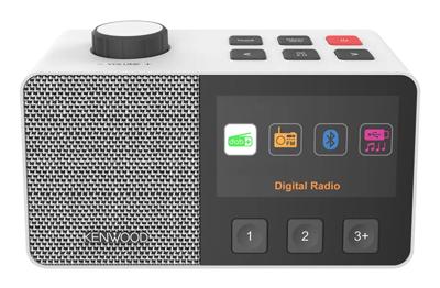 Kenwood CR-M70DAB-W Seniorenradio Wit