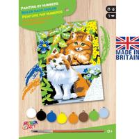 Sequin Art schilderen op nummer kittens - thumbnail