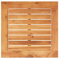 3-delige Bistroset poly rattan en massief acaciahout zwart - thumbnail