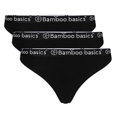 3-pak strings - Emma - Bamboe dames strings - Elastische band - Comfort string