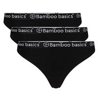 3-pak strings - Emma - Bamboe dames strings - Elastische band - Comfort string - thumbnail