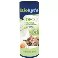 Biokat's Deo Pearls geurverdrijver voor kattenbak Spring 2x Biokat's Deo Pearls geurverdrijver voor kattenbak Spring 2x
