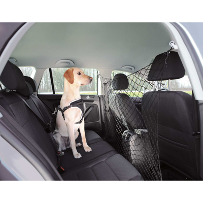 Trixie net voor auto zwart