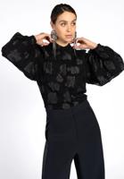 Aaiko Rose Vis 516 Blouse 900 Black - thumbnail