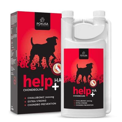 POKUSA ChondroLine Help + HA - supplementen voor honden - 1000ml