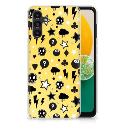 Silicone Back Case Samsung Galaxy A13 | A04s Punk Geel Silicone Back Case Samsung Galaxy A13 | A04s Punk Geel