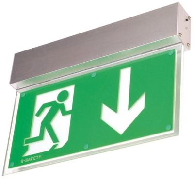 B-SAFETY BR 558 030 Vluchtwegverlichting Wandopbouwmontage