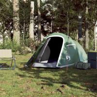 VidaXL Tunneltent 2-persoons waterdicht groen - thumbnail