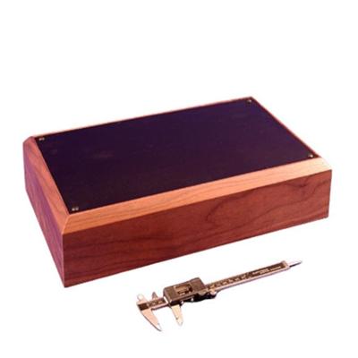 Hammond Electronics HWCHAS1710BK Bodemplaat 432 x 254 x 76 Aluminium Zwart 1 stuk(s)