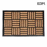 Deurmat EDM 74761 Bruin Zwart 2/8-negro azulado 60 x 40 cm 40 x 60 cm Natuurlijk rubber Rechthoekig - thumbnail