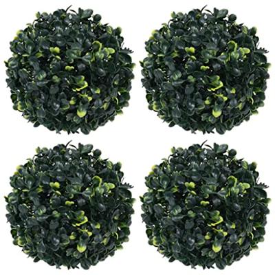 VidaXL Kunstbuxusbollen 4 st 12 cm