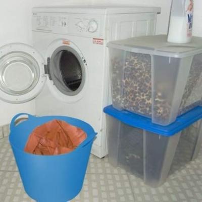 Little Jumbo Flexbag flexibele bouwemmer blauw 24 liter - 205001