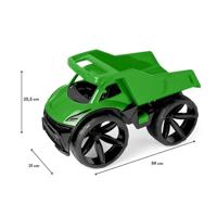 WADER Maximus kiepwagen of bulldozer (Kiepwagen groen) - thumbnail