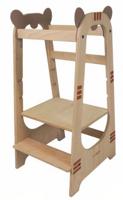 Mamatoyz meegroei-trapje Learning Tower Tijger 45 x 100 cm hout - thumbnail