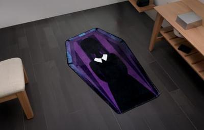 Wednesday Indoor Mat Dark Side 80 x 47 cm