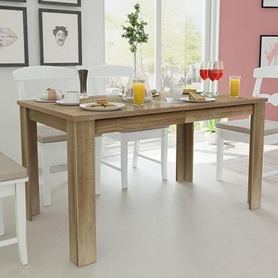 VidaXL Eettafel 140x80x75 cm eikenkleurig VidaXL Eettafel 140x80x75 cm eikenkleurig