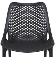 ALTEREGO BLOW Design stoel - Zwart - thumbnail