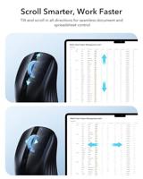 ESR MagMouse Muis Radiografisch, Bluetooth Optisch Zwart 3 Toetsen 4800 dpi Intelligent scrollwiel - thumbnail