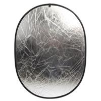Linkstar reflectiescherm 2 in 1 r-6090sw zilver/wit 60x90 cm - thumbnail