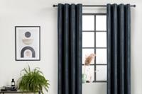 Lifa Living - Fluwelen Gordijnen - 150 x 250 cm - Donker Grijs - Verduisterend - thumbnail