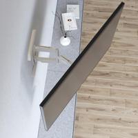 Hama TV-Muurbeugel Volledig Flexibel 117-229 cm Zwart/Wit - thumbnail