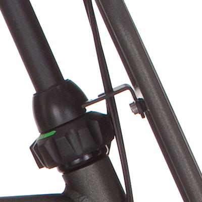 Cortina balhoofd beugel voordrager 28 h65 black gold mat