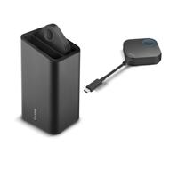 BenQ WDC10C InstaShow Wireless presentatiesysteem (met USB-C, Thunderbolt 3, Plug & Play, met één druk op de knop presentaties starten, zonder software installatie, met hoge veiligheid) - thumbnail