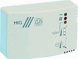 S&P hygrostaat met tijdschakelaar S&P hygrostaat met tijdschakelaar