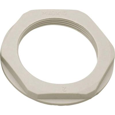 Helukabel 97822 KMK-PA Contramoer Met band M50 Polyamide Grijs-wit (RAL 7035) 1 stuk(s)