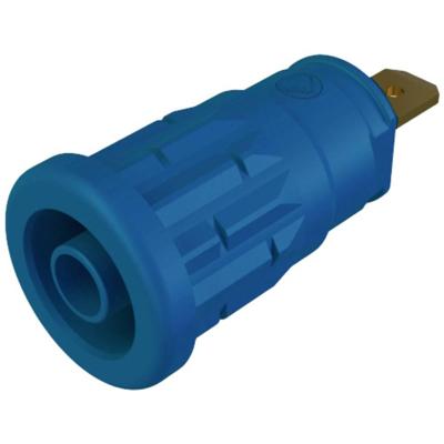SKS Hirschmann SEP 2610 F4,8 Veiligheids-labconnector, female Bus, inbouw verticaal Stift-Ø: 4 mm Blauw 1 stuk(s) SKS Hirschmann SEP 2610 F4,8 Veiligheids-labconnector, female Bus, inbouw verticaal Stift-Ø: 4 mm Blauw 1 stuk(s)