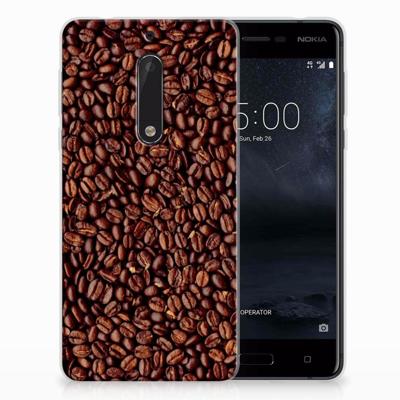 Nokia 5 | Siliconen Case | Koffiebonen