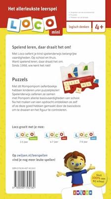 WPG Uitgevers Mini loco rompompom puzzels (4-6 jaar)