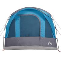 Tunneltent 3-persoons waterdicht blauw - thumbnail