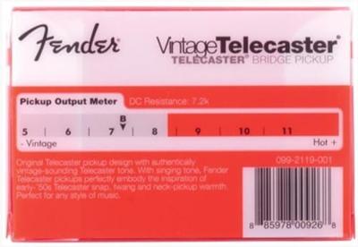 Fender Original Vintage Telecaster Pickups (set van 2) - thumbnail