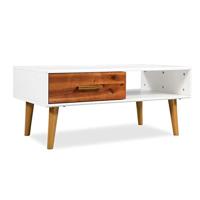 Salontafel 90x50x40 cm massief acaciahout - thumbnail