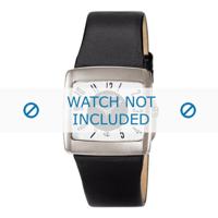 Boccia horlogeband 3150-03-BO3150-03-40 Leder Zwart - thumbnail