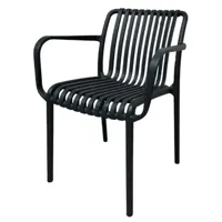 Tuinstoel Porto GR-19 Grijs Stoel Stapelbaar Buiten Tuin Vita - thumbnail