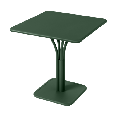 Fermob Luxembourg tuintafel kolom 71x71 cm Cedar Green