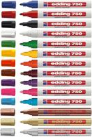 Edding 750 lakmarker 2-4mm rond groen - thumbnail