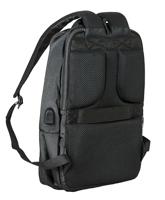 Rugtas voor Laptop en Tablet met USB Uitgang Marvel Zwart - thumbnail