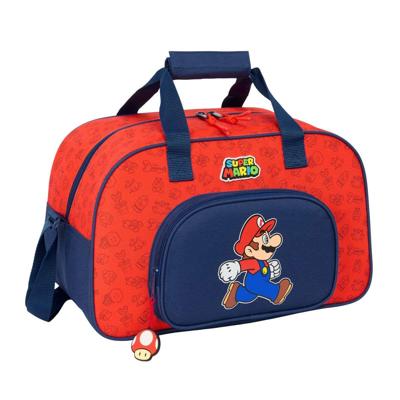Sporttas Super Mario Trick Rood Donkerblauw 40 x 24 x 23 cm