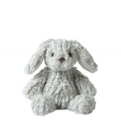 Manhattan Toy knuffel Adorables Bunny junior 14 cm pluche grijs Manhattan Toy knuffel Adorables Bunny junior 14 cm pluche grijs